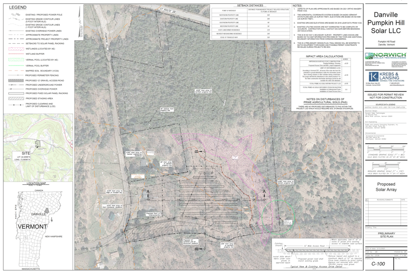 Danville Pumpkin Hill Site Plan