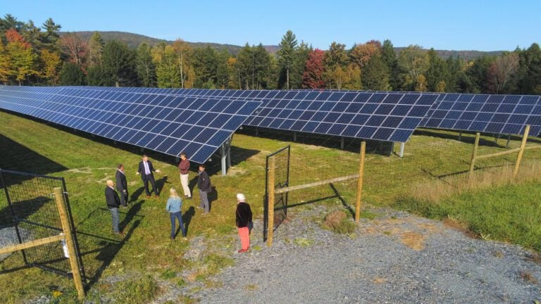 New Solar Power Generating System in Fairlee, Vermont Serving Kinney Drug Stores