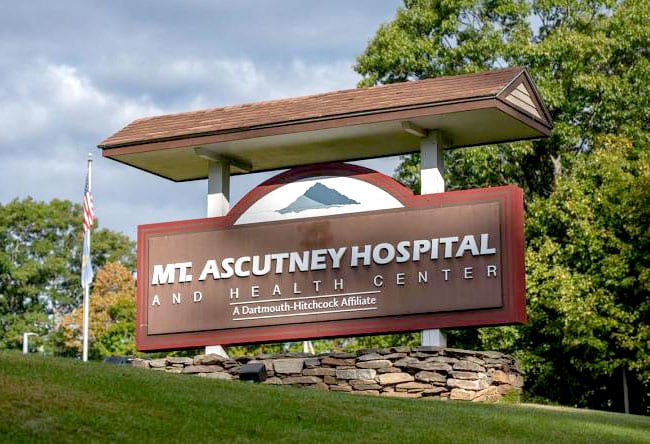Mt Ascutney Hospital Sign